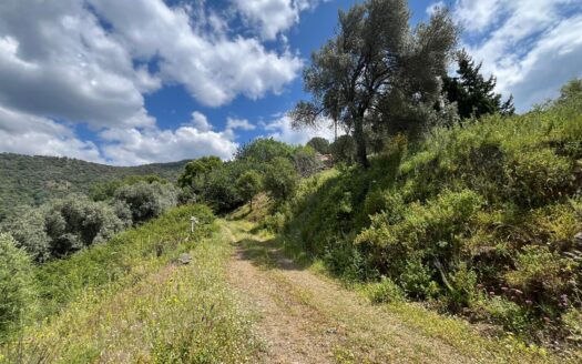 Casa de campo tradicional con piscina, energía solar y vistas a la montaña – Genalguacil