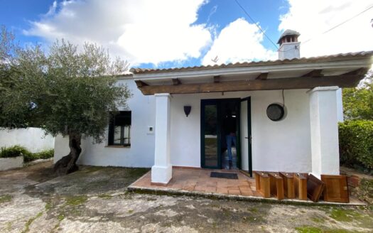 Vivienda de 90 m² con chimenea, jardín y piscina